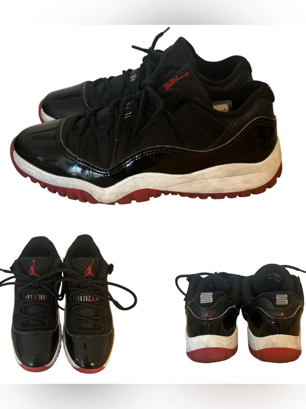 Nike Air Jordan 11 Retro Low Bred Sneakers